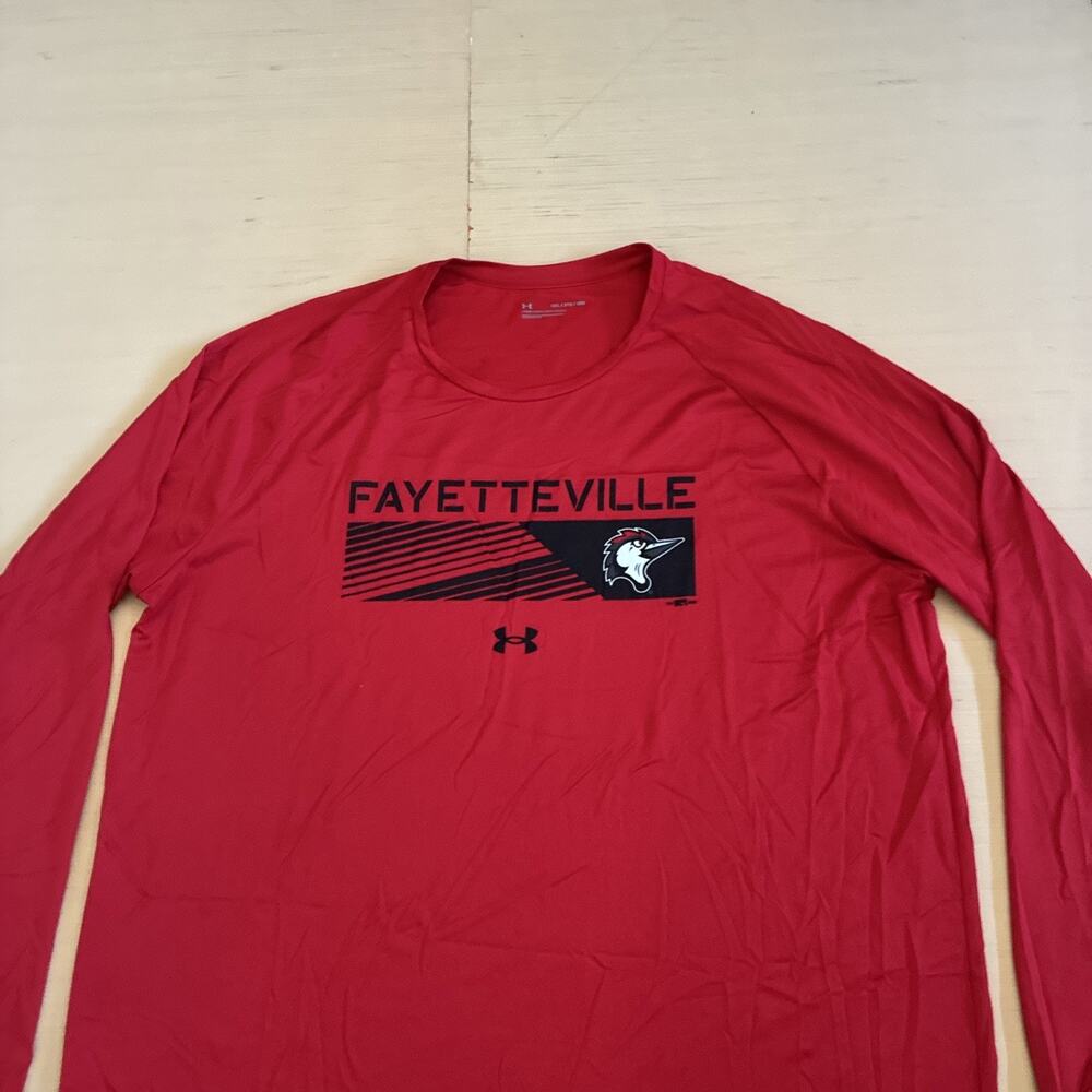 Under Armour Men's Size 3XL MiLB Fayetteville Woodpeckers Long Sleeve T-Shirt - Picture 10 of 11